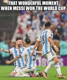 Messi won memes