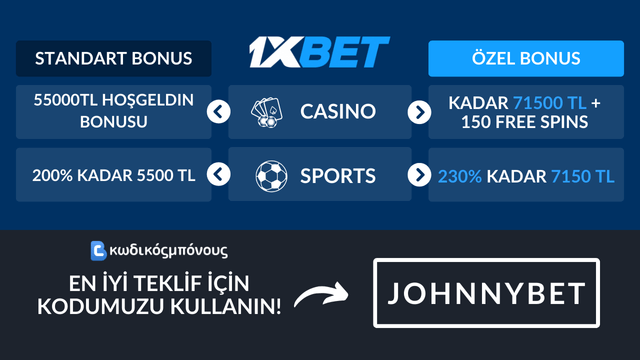 1XBET avantaj kodu