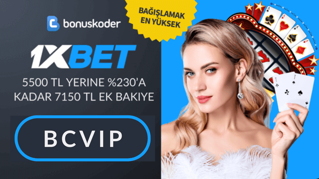1XBET bonus kodu casino 